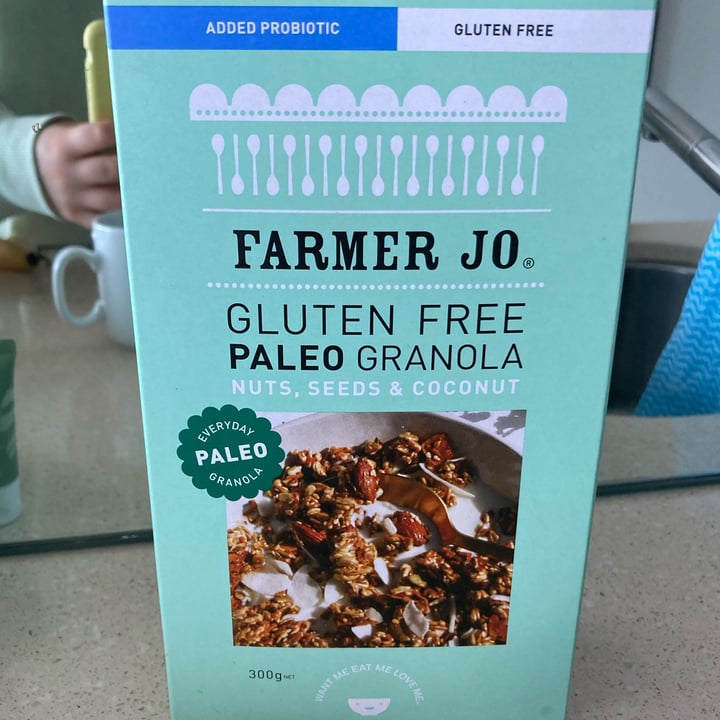 photo of Farmer Jo Gluten free paleo granola shared by @ashieeee on  27 Jan 2022 - review