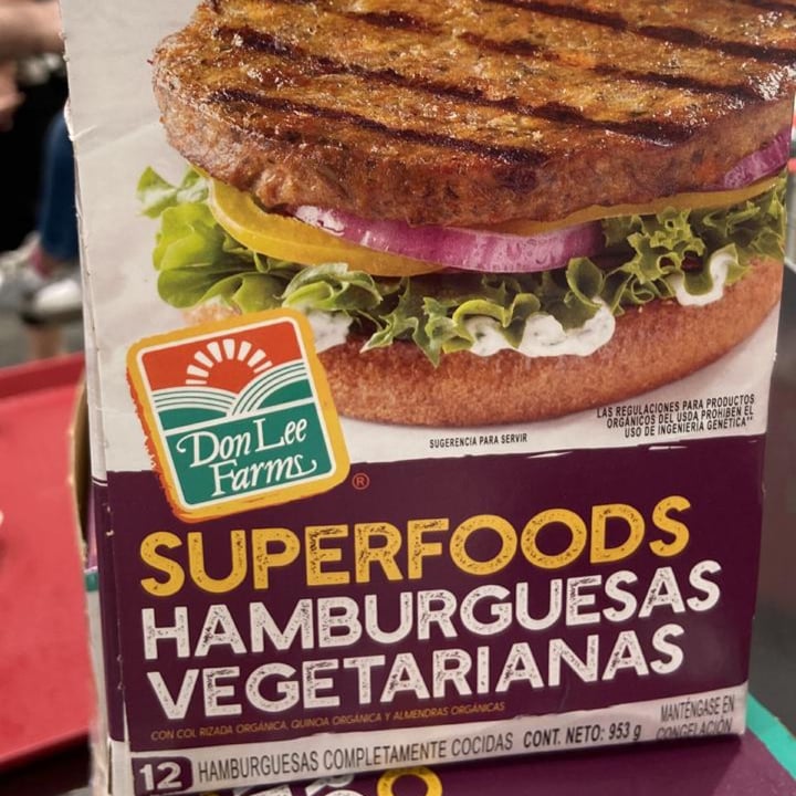 photo of Don Lee Farms Organic Veggie Burgers shared by @debb33 on  20 Oct 2022 - review