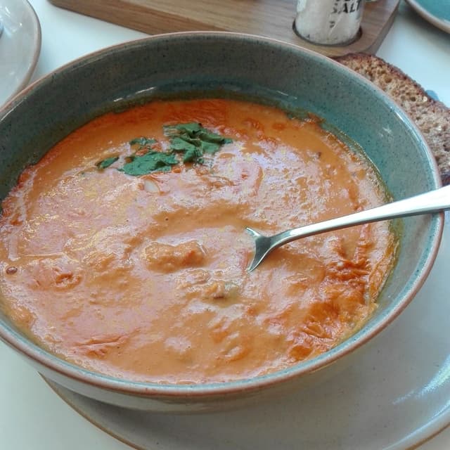「Spicy Harissa Soup」の料理の写真