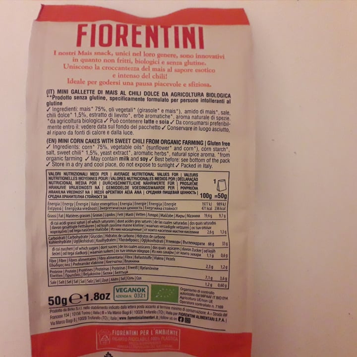 review photo of Fiorentini Mais snack chili dolce shared by @yalla on 30 Sep 2022 - review