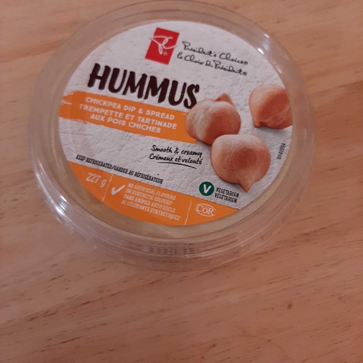 photo of President's Choice Hummus shared by @poisson on  24 Nov 2021 - review