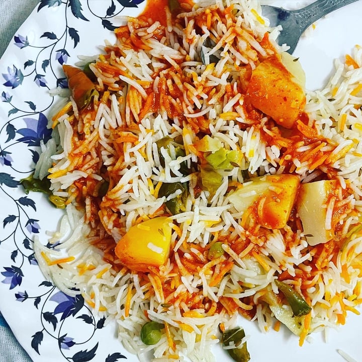 photo of Zaika Biryani Veg biryani shared by @saketanand716vegan on  01 Oct 2021 - review