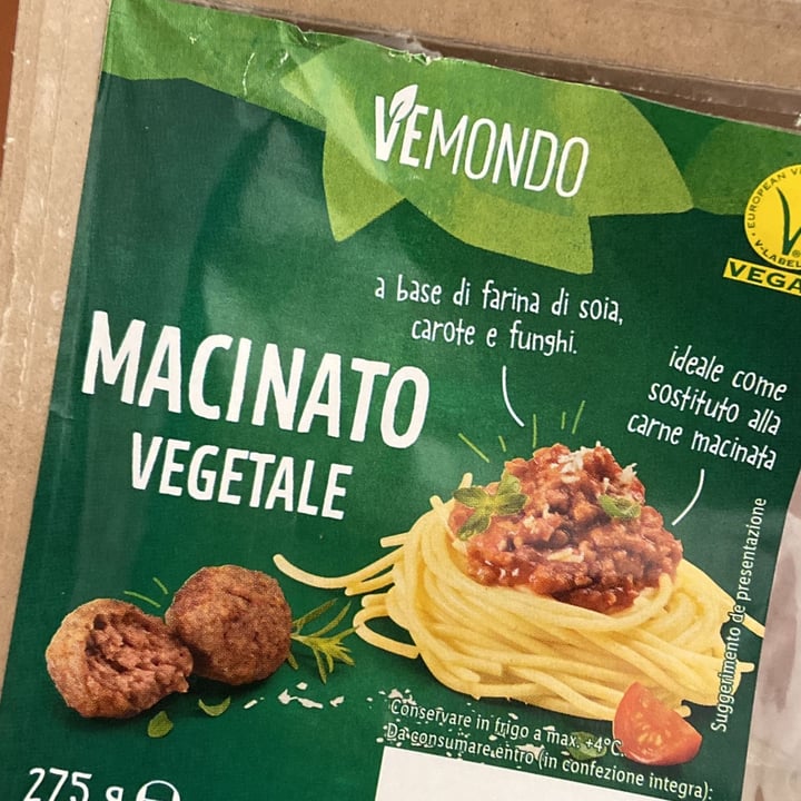 photo of Vemondo  Macinato Vegetale shared by @lyxsq on  11 Aug 2022 - review