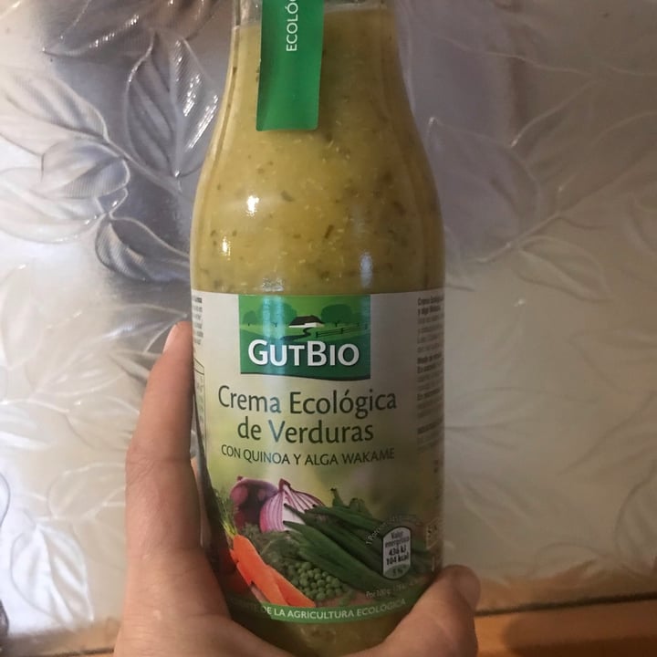 photo of GutBio Crema ecológica de verduras shared by @marimolona on  20 Mar 2021 - review
