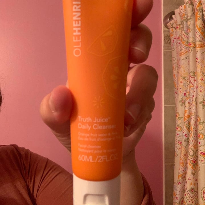 photo of Ole Henriksen Natural Skincare Truth juice cleanser shared by @addie623 on  18 Aug 2021 - review