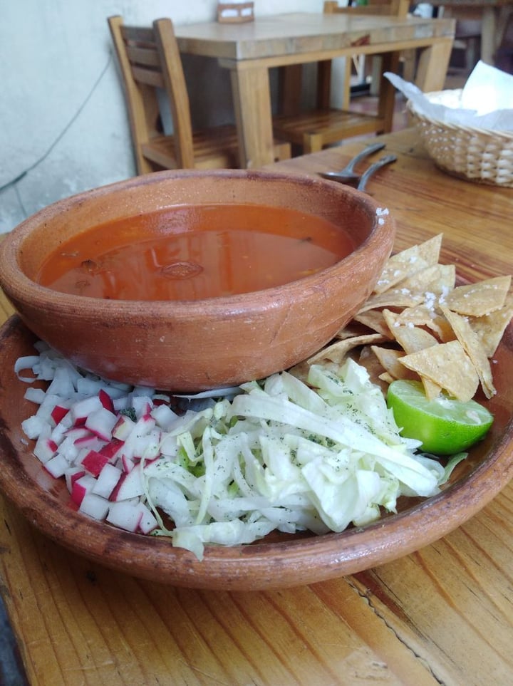 photo of LA COLMENA Pozole shared by @vegan-know-it-all on  31 Mar 2020 - review