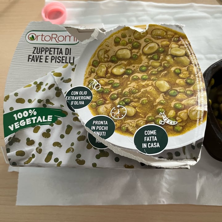 photo of Ortoromi soc. coop. Agr. zuppetta di fave e Piselli shared by @camillamussini on  28 Sep 2022 - review