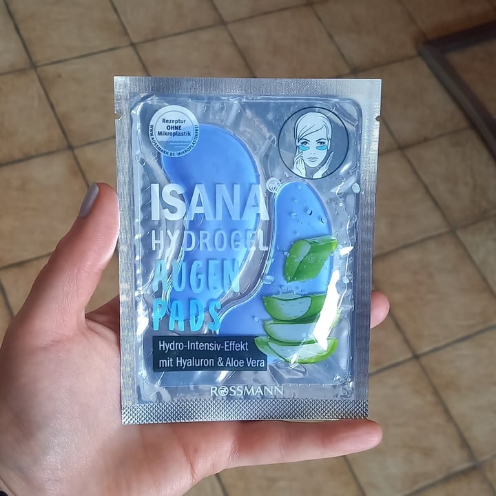 photo of Isana Hydrogel Augenpads mit Hyaluron & Aloe Vera shared by @anameier on  10 Sep 2021 - review