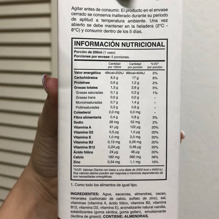 review photo of Vrink Vrink Chocolate de Almendras shared by @margenco on 10 Aug 2021 - review