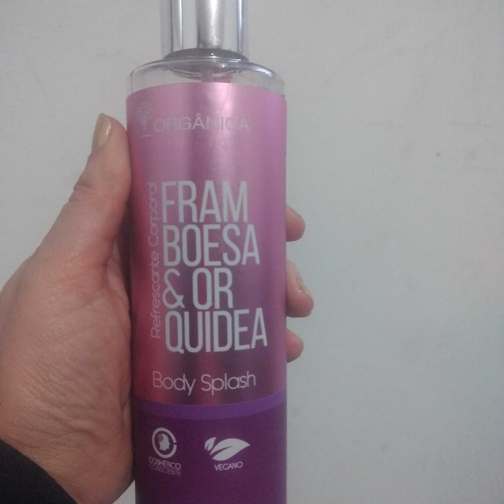 review photo of Organica body splash framboesa e Orquídeas shared by @cristianecoradi on 13 Sep 2022 - review
