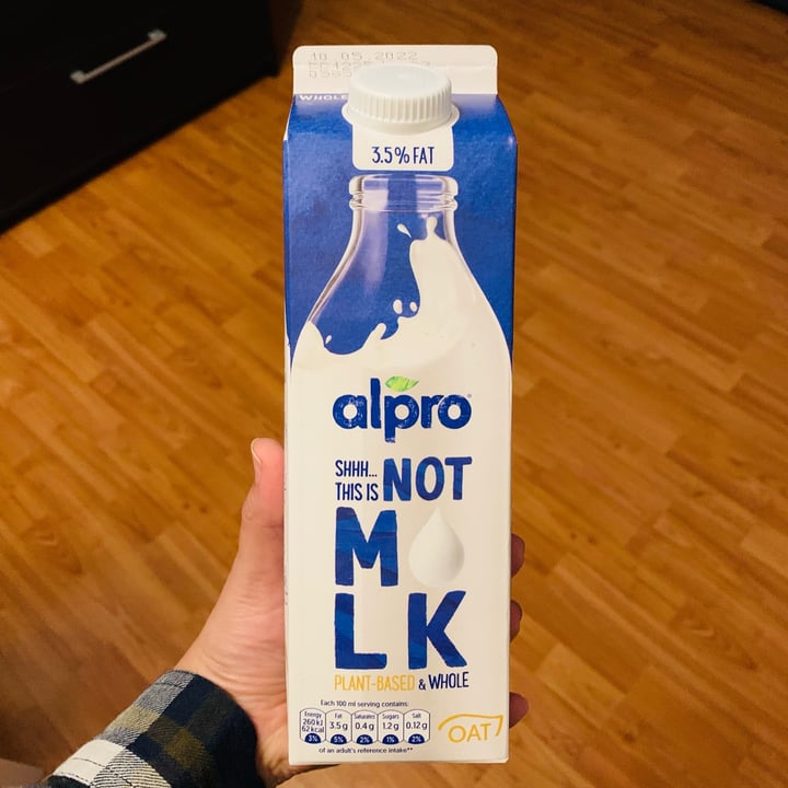 photo of Alpro Shhh… This Is Not Milk 3,5% shared by @annika-m on  02 May 2022 - review