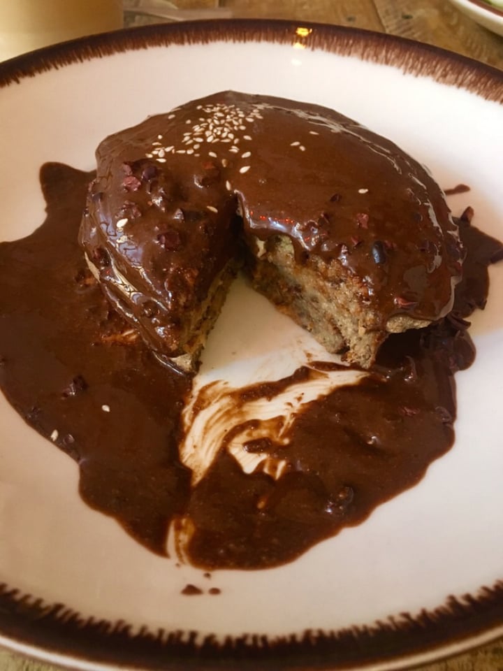 review photo of The Juice House Pancakes dulces shared by @marinalmeida on 25 Sep 2019 - review