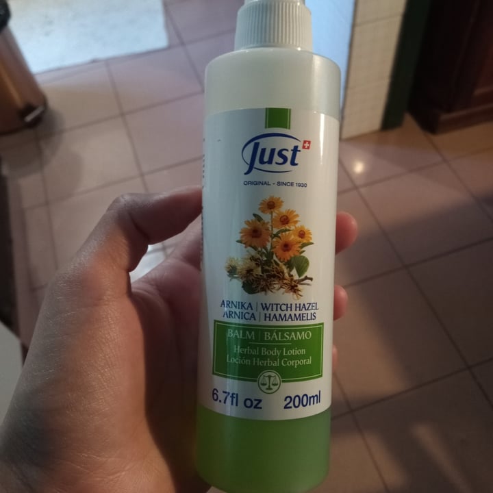 photo of Just Loción herbal corporal shared by @misosalazar on  27 Nov 2020 - review