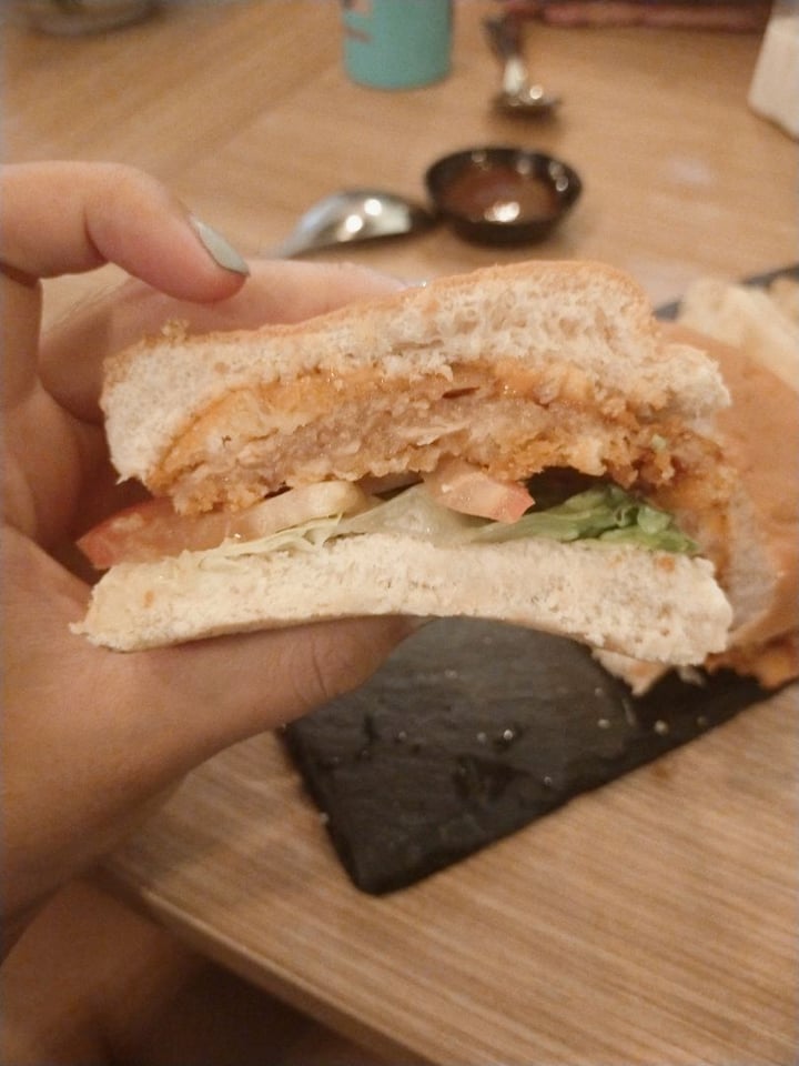photo of Vegan Curry Rice with Mother Earth Omnipork Katsu Burger shared by @musclecookie on  21 Dec 2019 - review