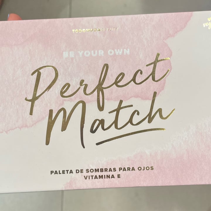 photo of Todomoda Beauty Be your own perfect match - Paleta de sombras shared by @veggievegaan on  27 Jun 2022 - review