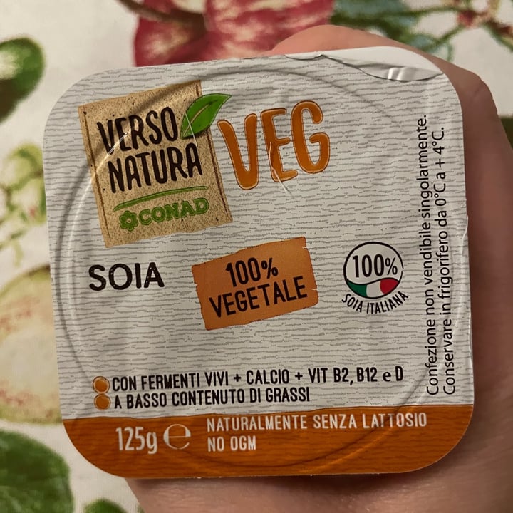 photo of Verso Natura Conad Veg Soia Bianco Cremoso  shared by @elenharley on  19 Jun 2022 - review