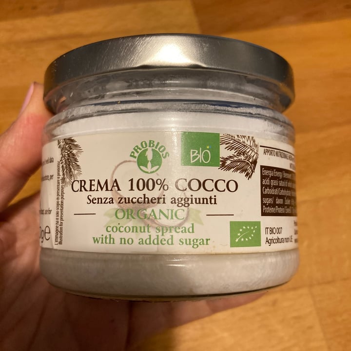 photo of Probios Crema 100% cocco shared by @veb222 on  13 Jun 2022 - review