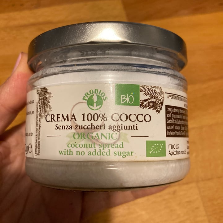 review photo of Probios Crema 100% cocco shared by @veb222 on 13 Jun 2022 - review