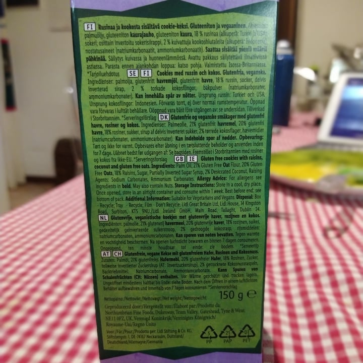 review photo of Vemondo Biscotti Di Avena Con Uvetta E Cocco shared by @ptrb96 on 21 Dec 2021 - review