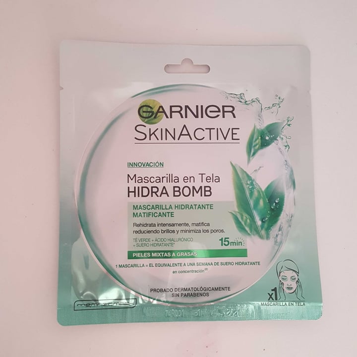 photo of Garnier Mascarilla Hidratante shared by @camilaaldeco on  13 Aug 2020 - review