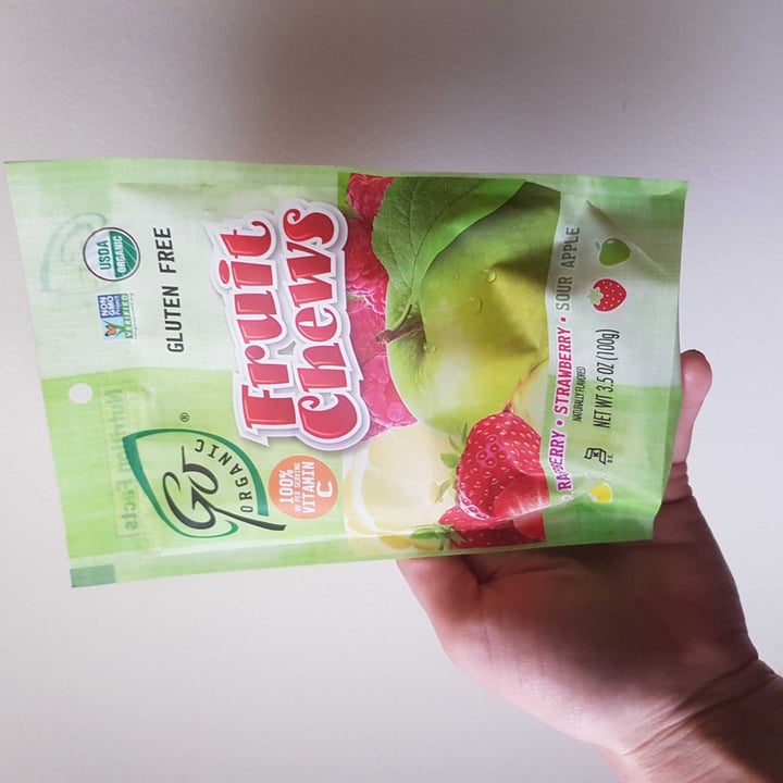 review photo of Go Organic Fruit Chews shared by @bonniebrown on 21 Aug 2019 - review