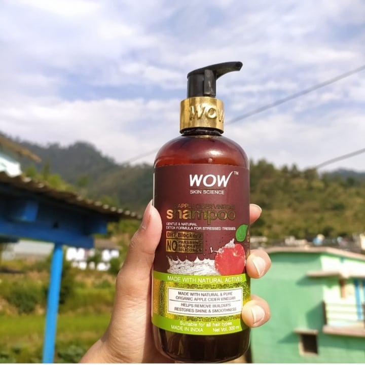 photo of Wow Skin Science Apple Cider Vinegar Shampoo shared by @anitapokhriyal on  08 Oct 2022 - review
