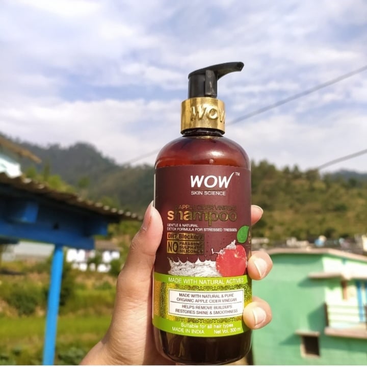 review photo of Wow Skin Science Apple Cider Vinegar Shampoo shared by @anitapokhriyal on 08 Oct 2022 - review