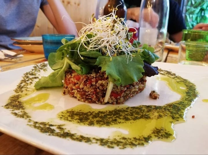 photo of Masa madre vegan food Timbal de quinoa shared by @dexter on  06 Apr 2020 - review