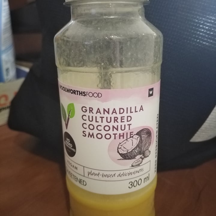 photo of Woolworths Food Granadilla Cultured Coconut Smoothie shared by @mamag on  31 May 2021 - review