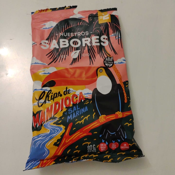 photo of Nuestros Sabores Chips De Mandioca shared by @mailenn on  20 Feb 2021 - review