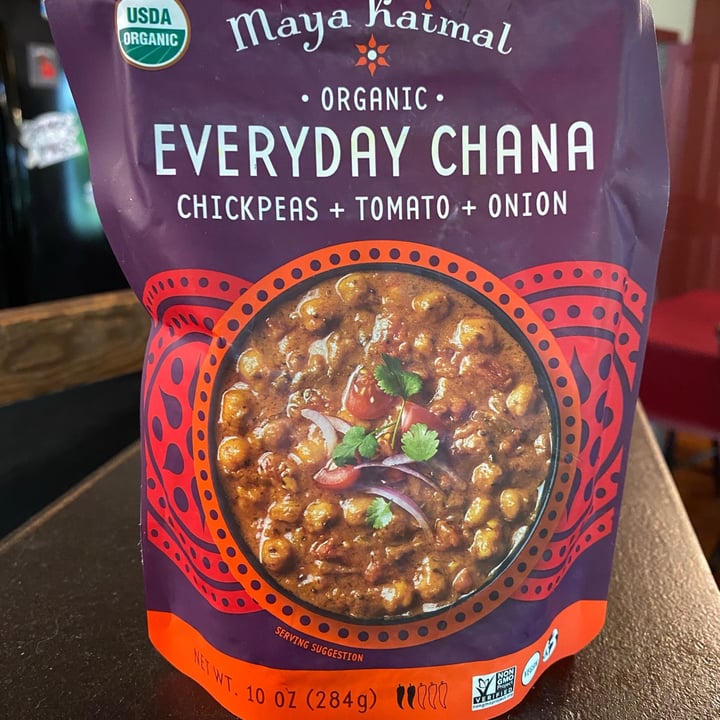 photo of Maya Kaimal Everyday Chana: Chickpeas, Tomato, Onion shared by @veganheidi on  22 Jun 2021 - review