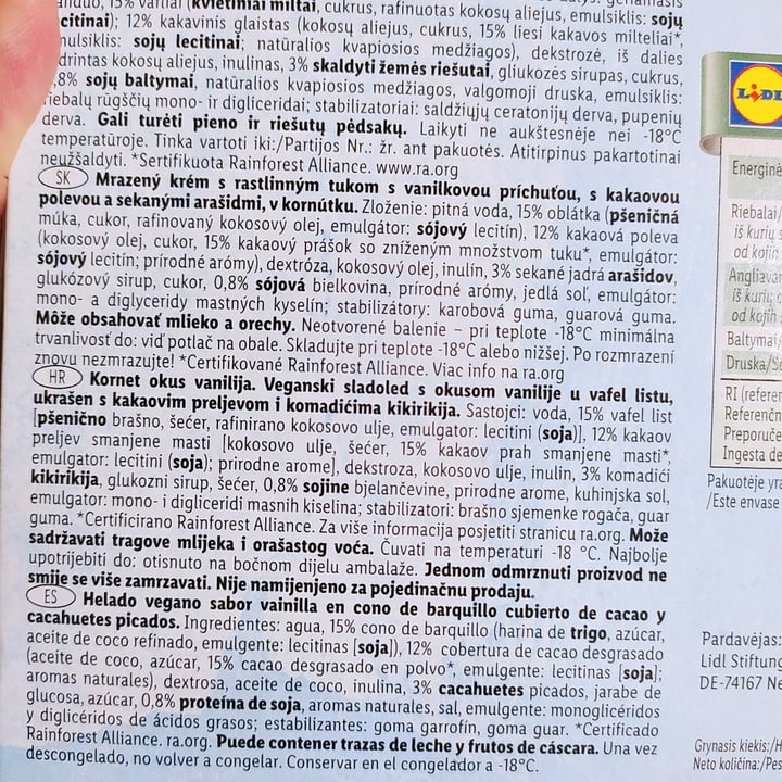 review photo of Vemondo Vegan Ice Cream Vanilla Flavour shared by @nutximichu on 27 Aug 2021 - review