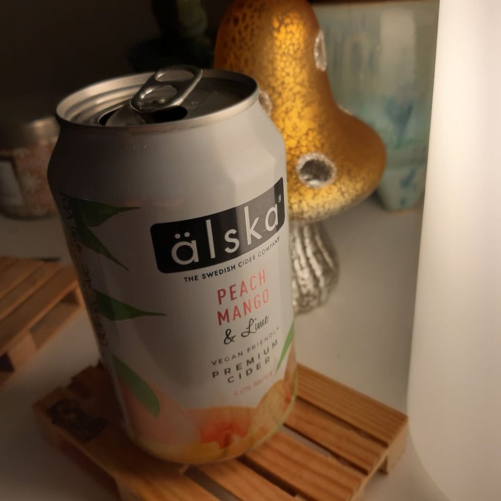 photo of älska Peach Mango And Lime Cider shared by @erinridley on  10 Feb 2020 - review