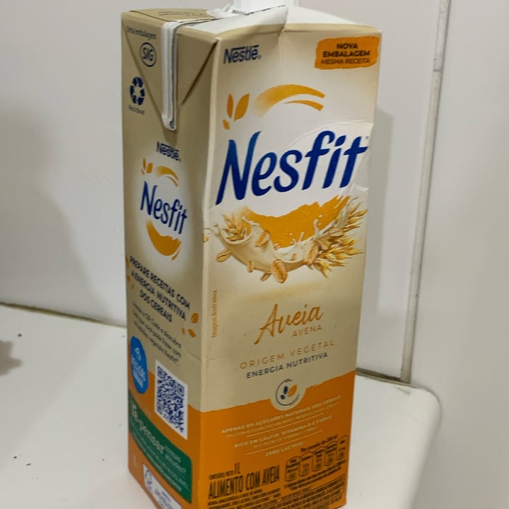 photo of Nesfit leite vegetal de aveia shared by @elayne on  07 Jun 2022 - review