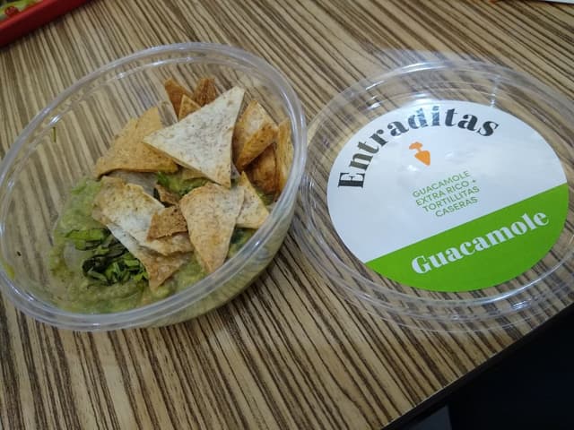 Photo of the dish “Entraditas - Guacamole”