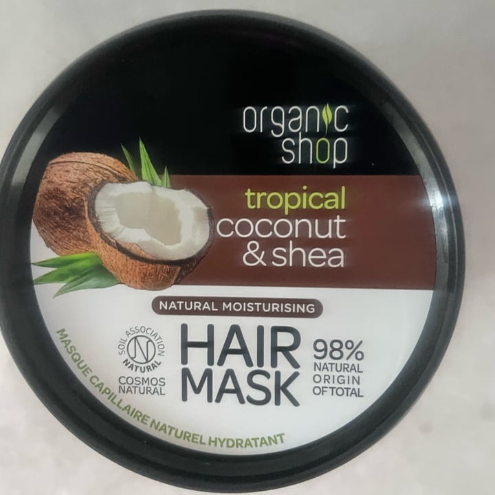 photo of Organic shop hair mask coconut & shea shared by @ammi on  13 Jun 2022 - review