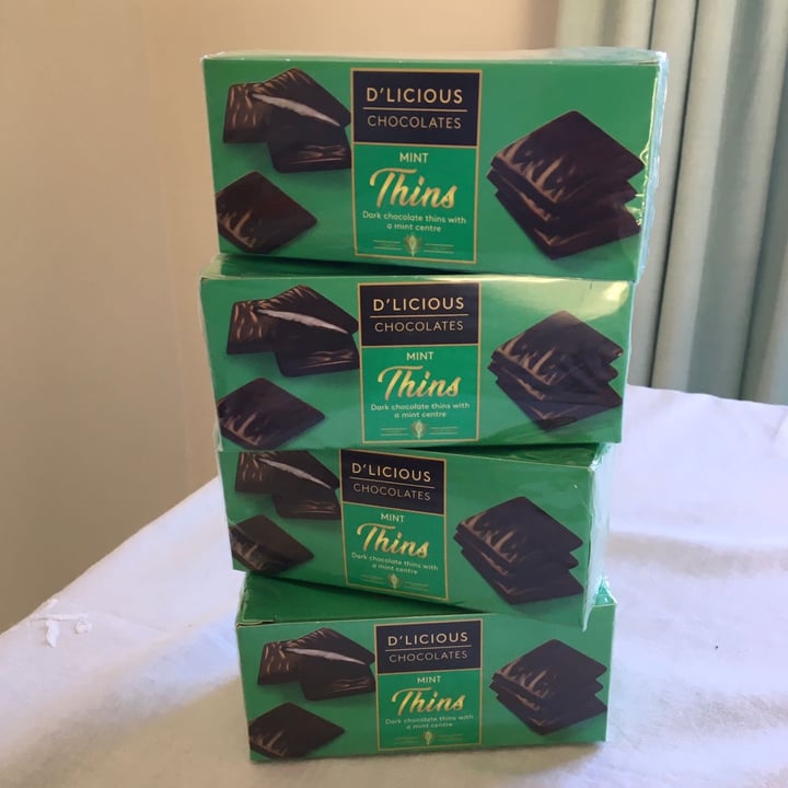 photo of D'Licious Chocolates Mint Thins shared by @derelectt on  10 Jul 2021 - review