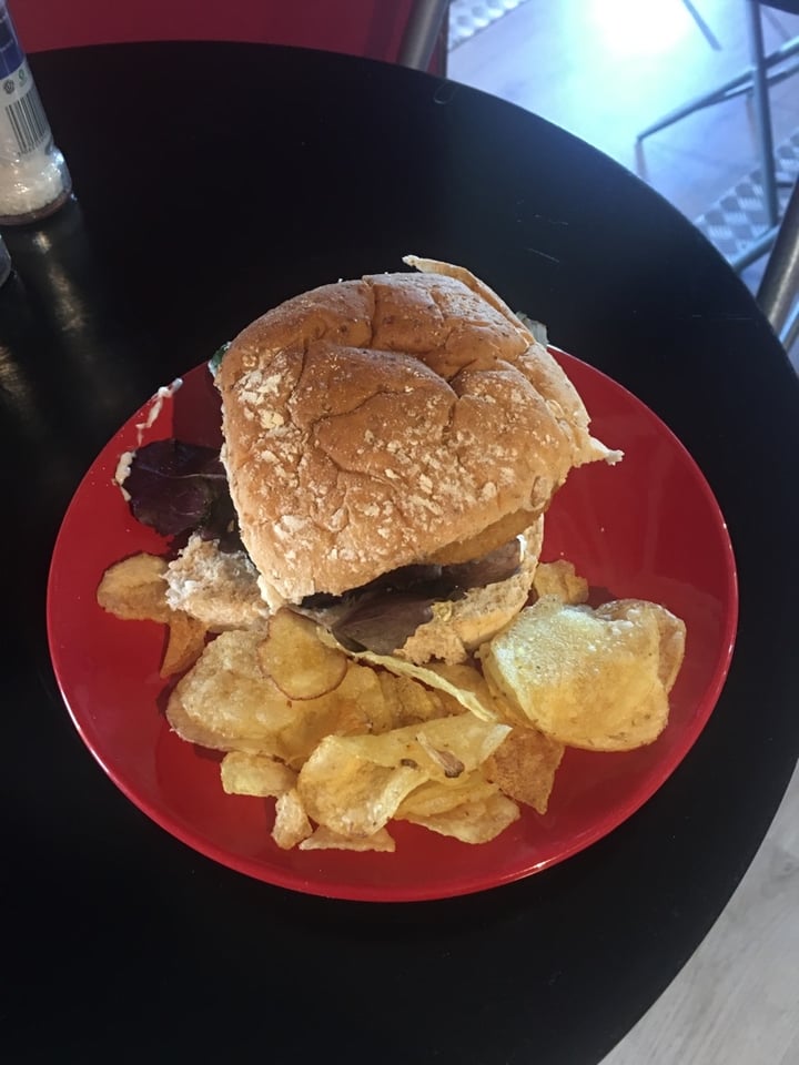 photo of Willows Animal Sanctuary Non chicken burger shared by @milne on  01 Mar 2020 - review