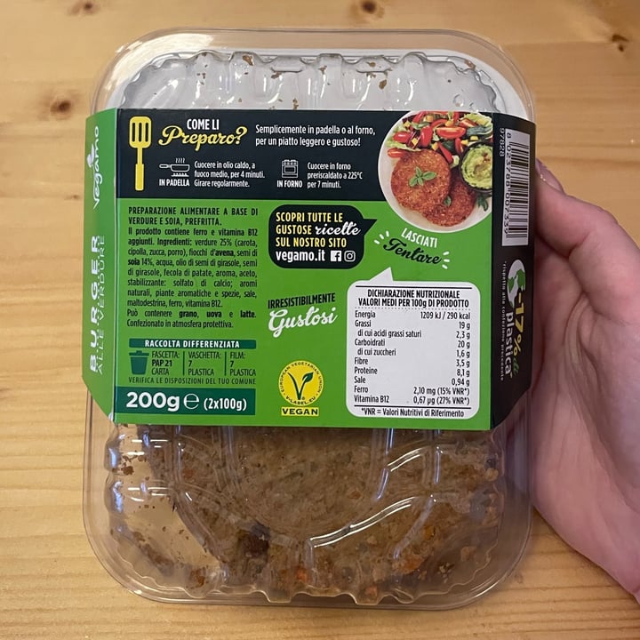 review photo of Vegamo Burger alle verdure shared by @martirossi on 19 May 2022 - review
