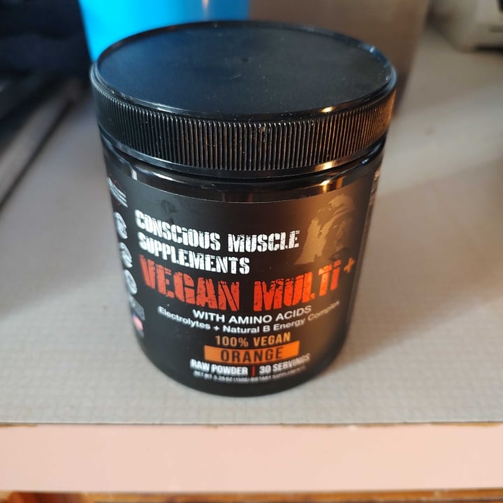 photo of Conscious Muscle Supplements Vegan Multi+ shared by @patriciaisaacs1997 on  12 Jun 2022 - review
