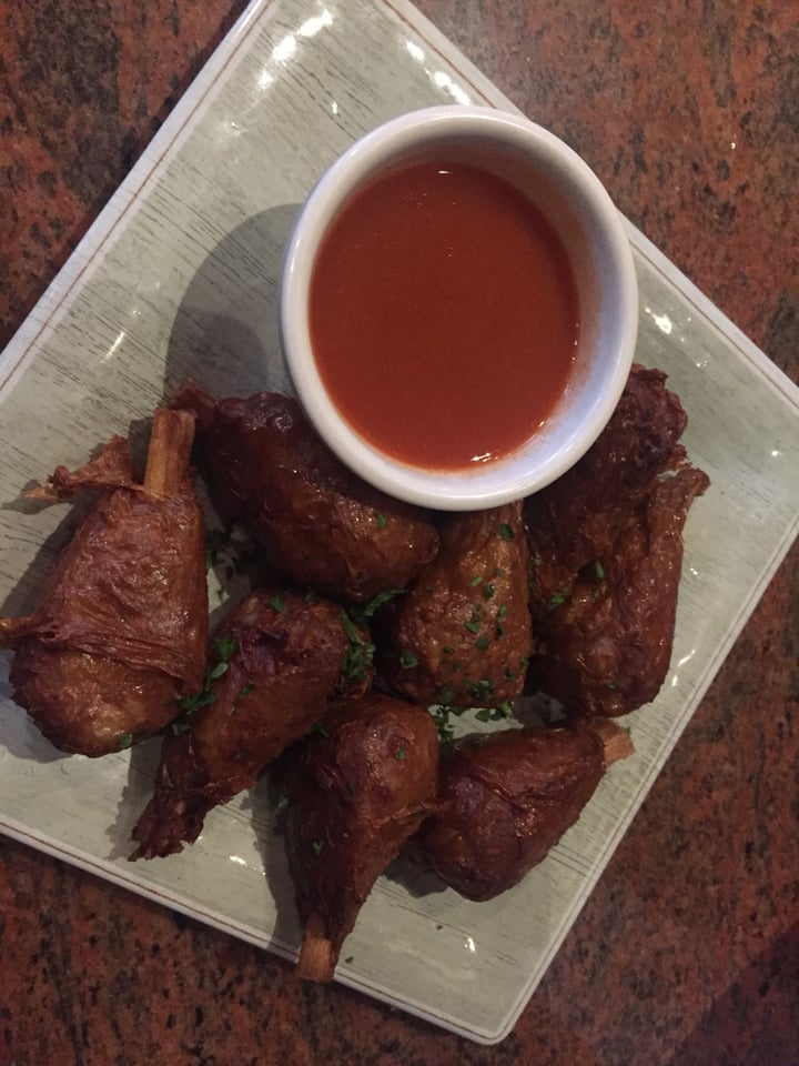 review photo of CyBelle's Front Room Vegan Buffalo Wings shared by @heathielu on 12 Aug 2019 - review