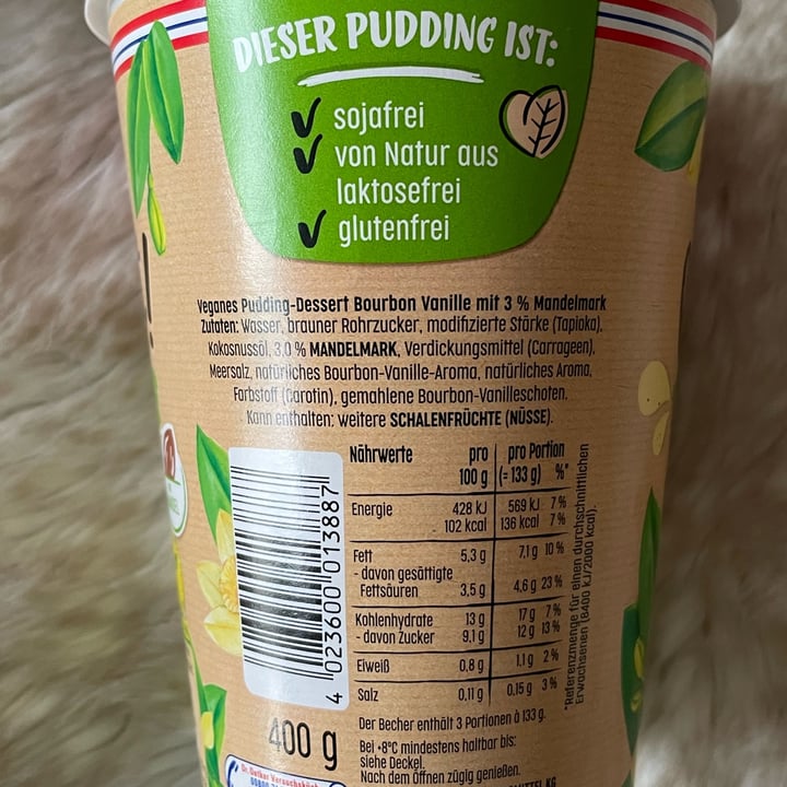 review photo of Dr. Oetker Love it! Pflanzlicher Pudding Bourbon-Vanille shared by @minmarmag on 15 Feb 2022 - review