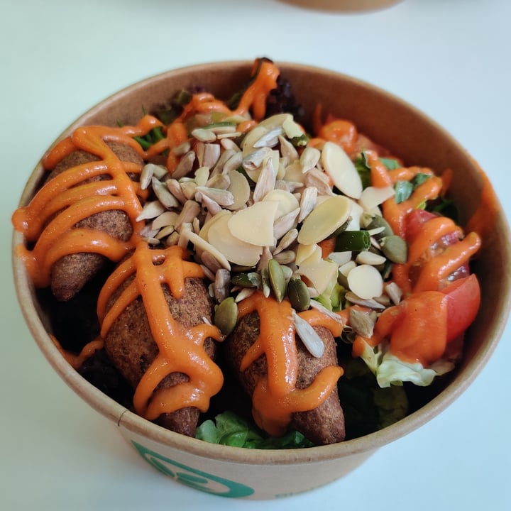 review photo of Quick Greens - Funan Hello Hercules Salad bowl shared by @fourdollars on 11 Jul 2022 - review