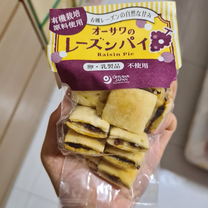 photo of Ohsawa japan Organic Raisin Pie shared by @justjasmine on  09 Jan 2022 - review