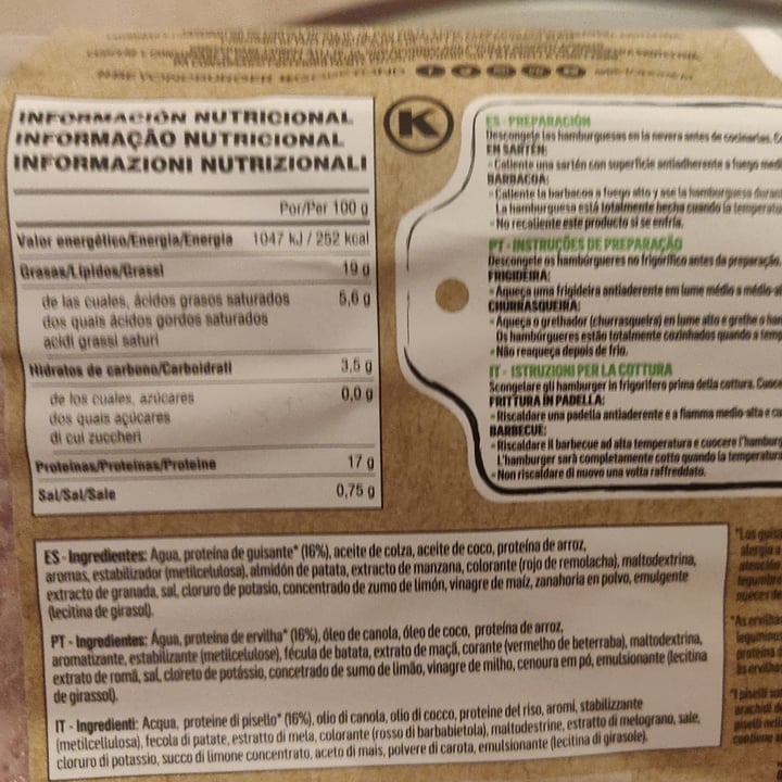 review photo of Beyond Meat Beyond Burger Plant-Based Patties shared by @gabbogreen on 16 Aug 2021 - review