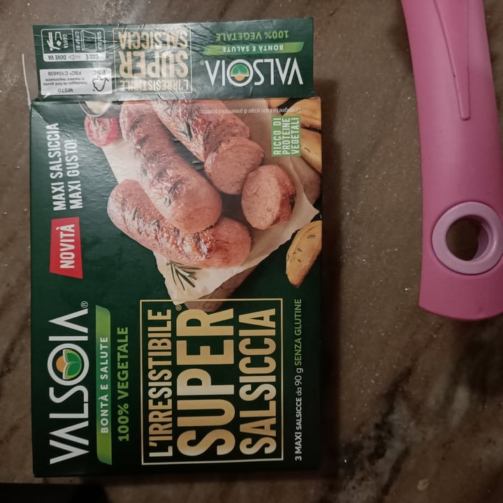 photo of Valsoia L’irresistibile Super Salsiccia (Sausage) shared by @sarahneva on  17 Oct 2021 - review