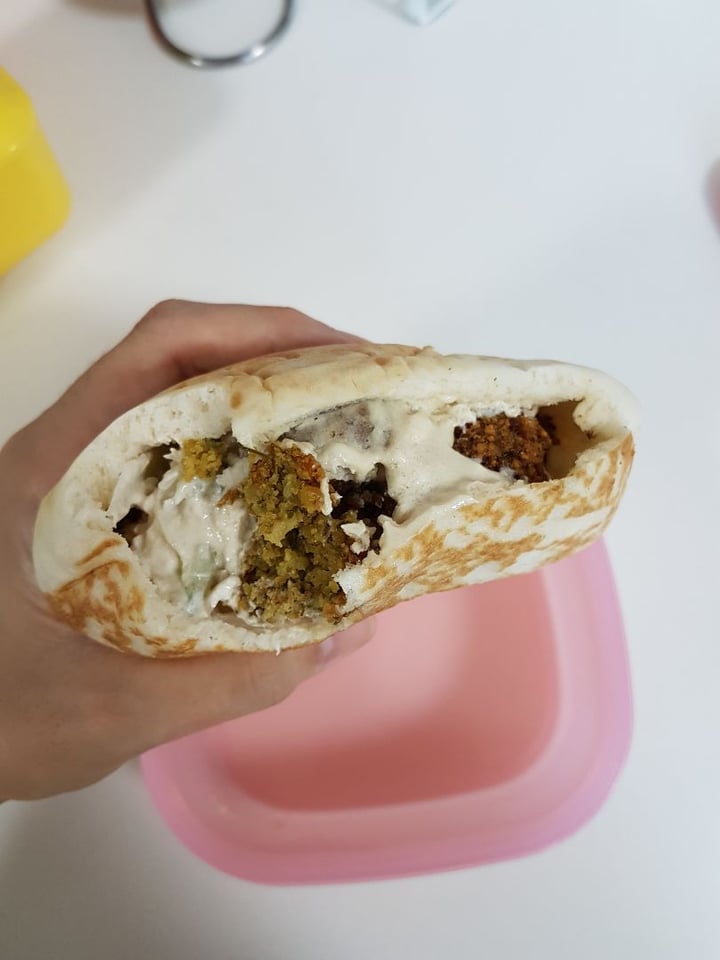 photo of Pita Bakery Pita Falafel Sandwich shared by @suchabohr on  18 Feb 2020 - review