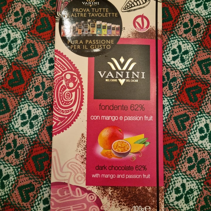 review photo of Vanini Cioccolatini Fondente 62% Mango E Passion Fruit shared by @biostilla on 14 Apr 2022 - review