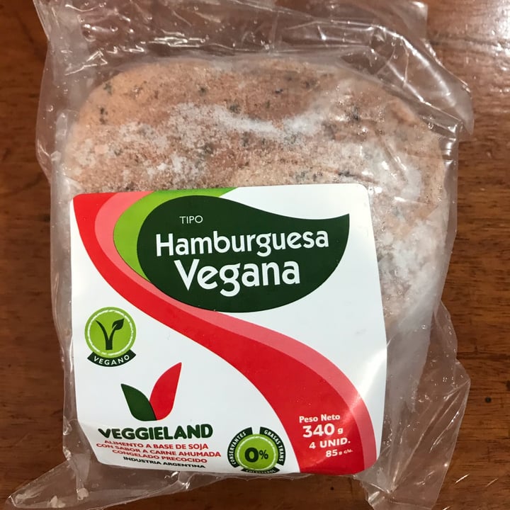 photo of Veggieland Hamburguesa Vegana shared by @juanalopez on  14 Nov 2021 - review