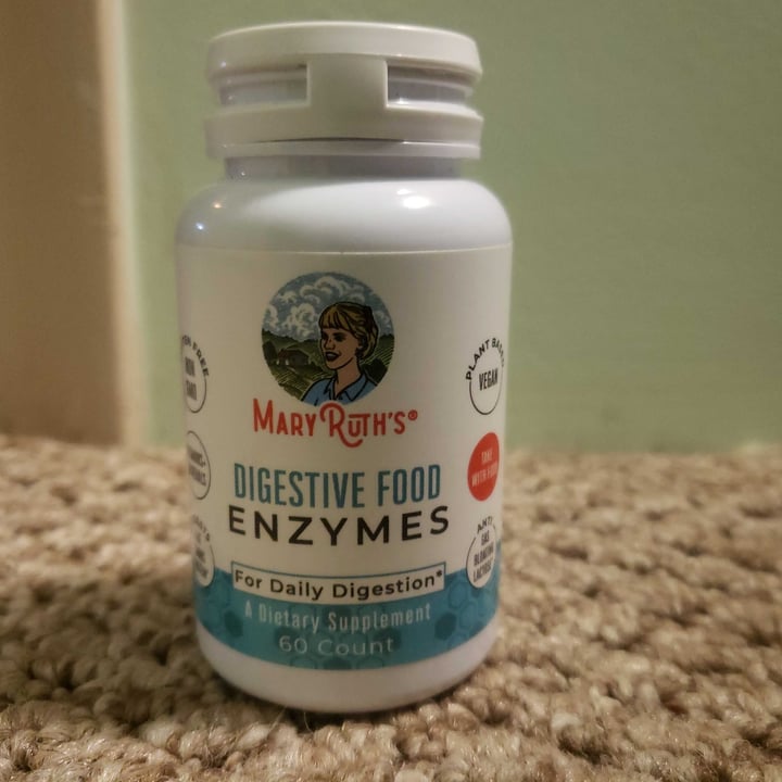 review photo of Mary Ruth's Digestive food enzymes shared by @amakarick on 29 Aug 2021 - review